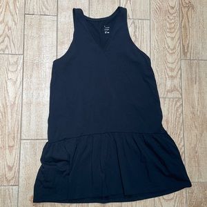 a new day Black Flutter Dress. Size large.